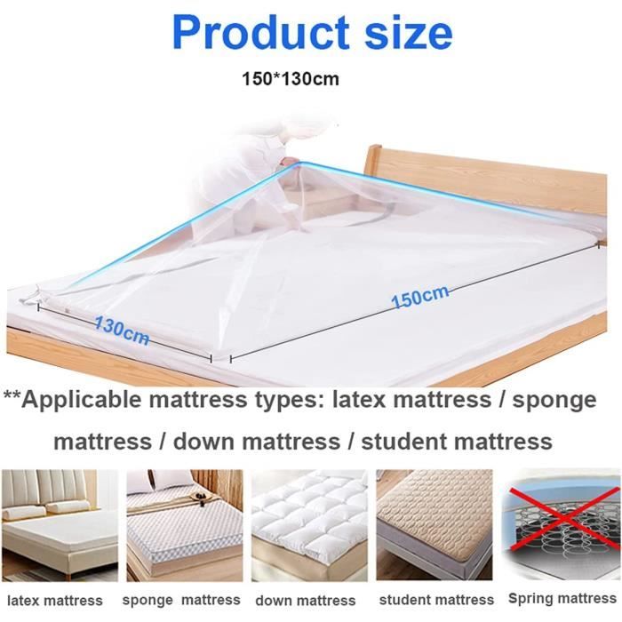 Housse protection matelas stockage - Cdiscount