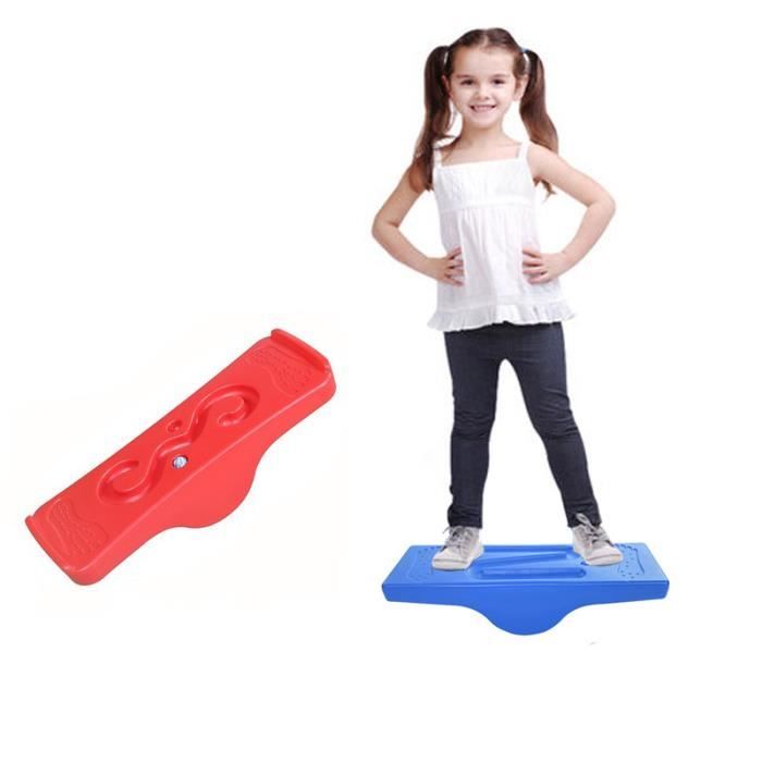 Planche à Bascule Pour Enfants 0-6 Ans – 50x23,5x2,3 Cm, Plastique Durable, Inclinaison 45°, élastiques Inclus, Entraînement Sensoriel Intérieur