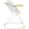 BADABULLE Chaise Haute Compacte Confetti Jaune-2