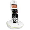 DORO Téléphone sans fil PhoneEasy avec ID d'appelant - DECT\GAP - 100 W - Noir-2