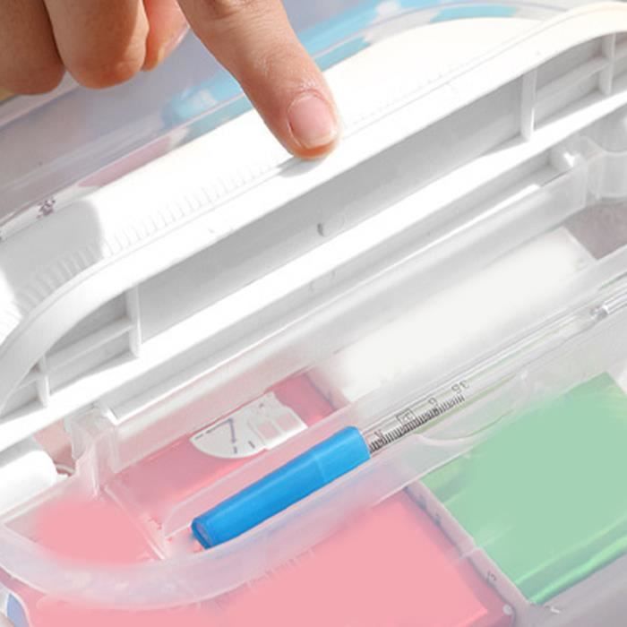 Pilulier,Boîte de rangement pour médicaments à domicile, boîte de