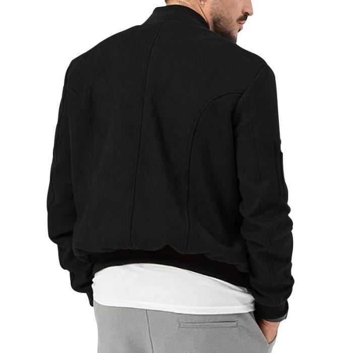 Asos - ASOS DESIGN - Veste à fermeture éclair avec doublure taupe