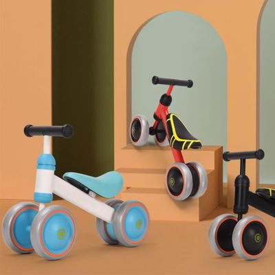 JOLLITO Draisienne pour Tout-Petits, Montez sur des Jouets Pendant 18 Mois, Cadeaux pour Filles et Garçons, Vélo d'entraînement Léger sans Pédale avec Roue De 9 Pouces (Fuchsia Rose