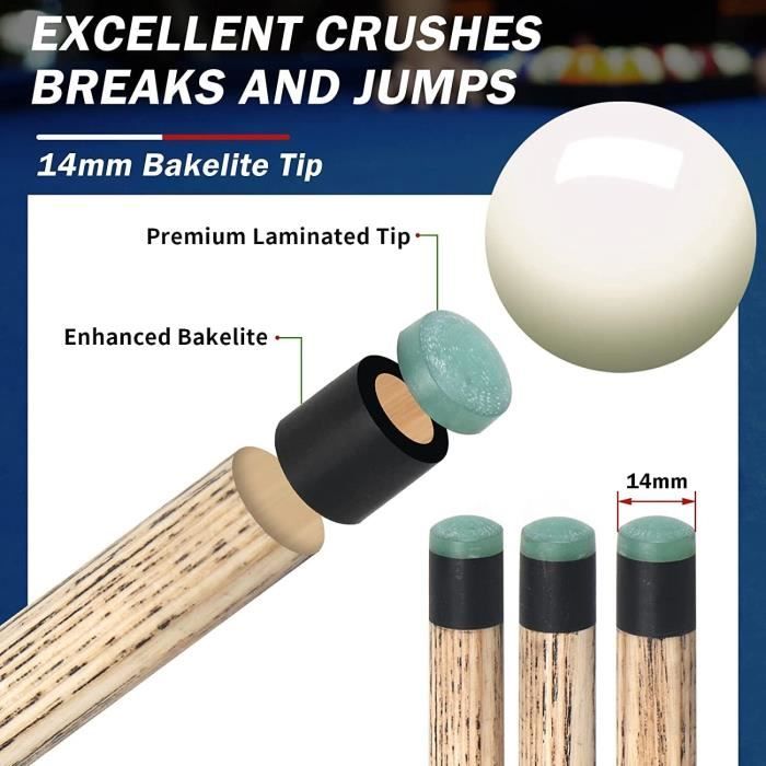 Pointes De Queue De Billard En Cuir – Lot De 20, Diamètre 10 Mm, Remplacement Facile