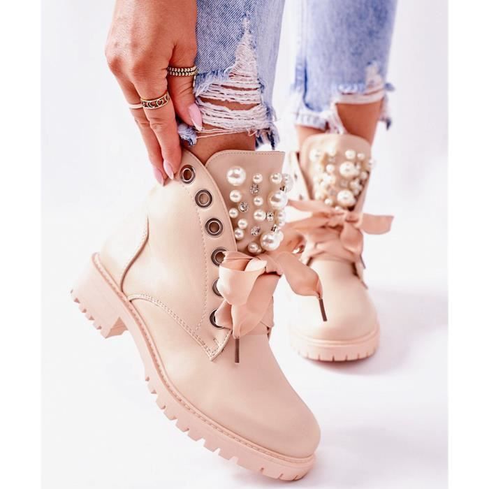 Botte perle discount femme