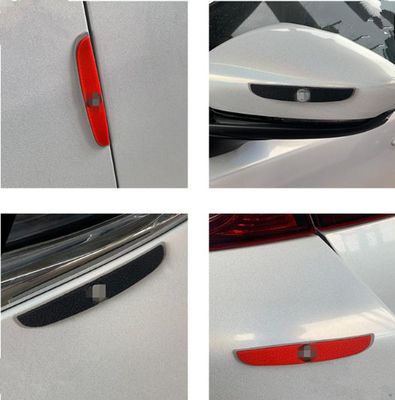 4x Bandes Protection Pare-chocs Voiture - Anti-rayures Portières - Protection Noire Universelle