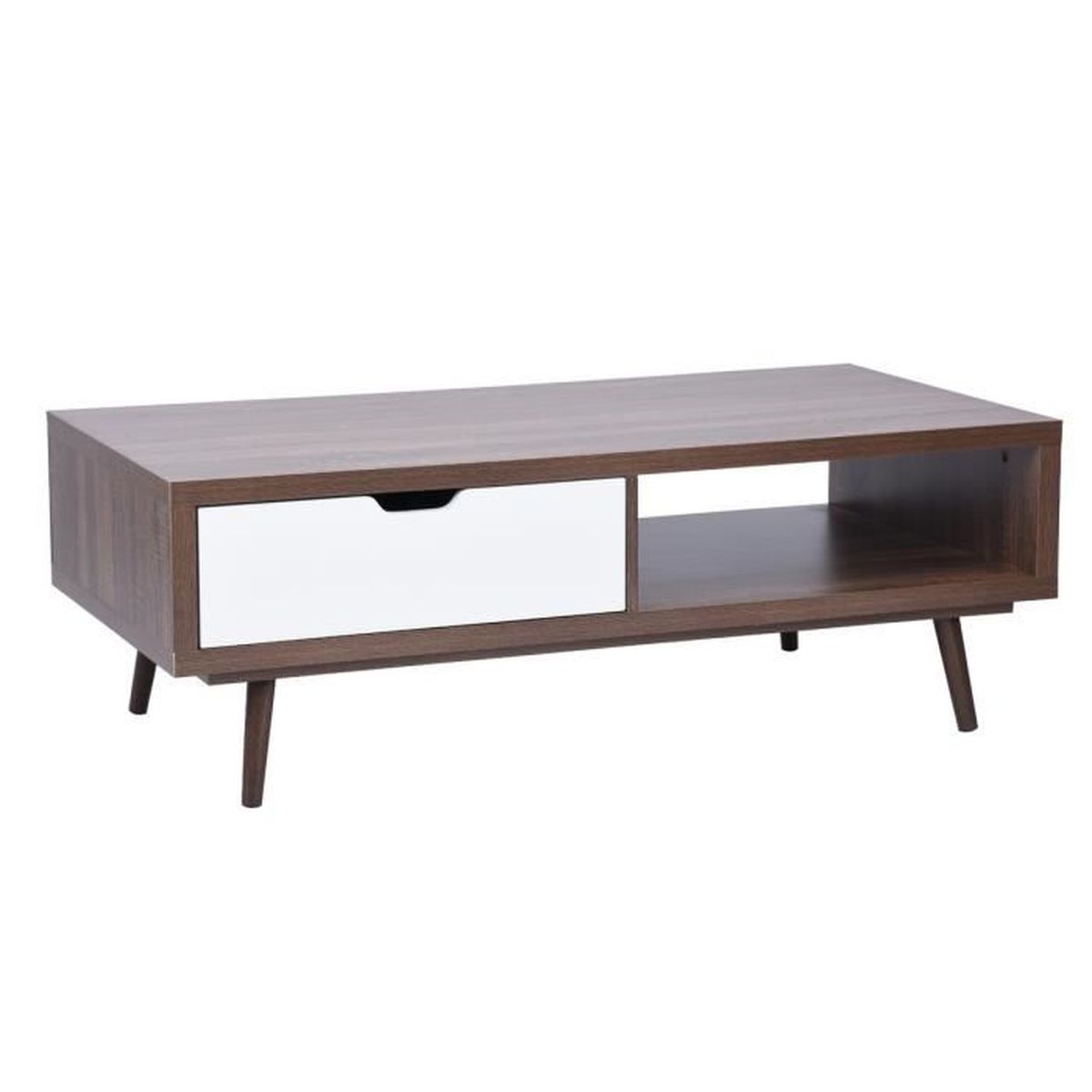 Meuble Tv Moderne Table Basse Laterale De Tv Avec Table Mdf