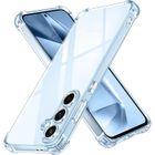 Coque pour Samsung Galaxy S24 FE - Phonillico® - Antichoc - Souple - Transparent - Lisse