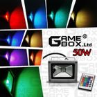 HAPPYHOMY Noël fête Projecteur Led 50W RGB Extérieur avec télécommande