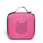 Mallette de Transport pour Toniebox - TONIES® - Tonie-Balade - Rose - 8 poches élastiques en filet