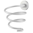 VINGVO Support de sèche-cheveux Support mural en alliage d'aluminium pour sèche-cheveux support de rangement étagère pour