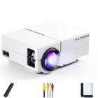 Vidéoprojecteur OLY MAGIC 4500 Lux avec Écran de Projection 1080P HD