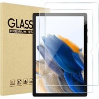 [Lot De 2 ] Verre Trempé Pour Samsung Galaxy Tab A8 10,5" 2021 2022, Sm-X200-X205 Protection Écran, Haute Définition, 9H Dureté,
