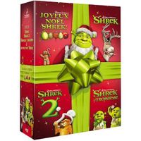 DVD Coffret Shrek : Shrek 1 à 3 ; Joyeux Noël S...