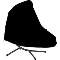 Housse de chaise suspendue - Housse de protection imperméable - Tissu Oxford 420D et intérieur en PVC - 198 x 185 x 117 cm - Noir