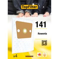 Lot de 4 sacs aspirateur Rowenta TopFilter Premium ref. 64141