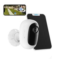 Reolink Caméra Surveillance Série Argus C21C 1080p WiFi sur Batterie,Audio Bidirectionnel,Vision Nocturne,Détection Intelligente,+SP