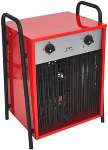 RADIATEUR D’APPOINT Chauffage électrique WDH-IFH20 - WDH - 20 kW - Ventilateur intégré - Thermostat - Construction en métal