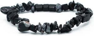 CHAINE DE CHEVILLE Bracelet perle baroque chips pierre naturelle crat
