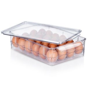 Rangement œufs Ferme Lot De 5 Plateaux à œufs 30 Cases - Récipient Plastique Robuste Empilable Pour Ferme Jaune Transport œufs Plastique Empilable 30 Cases Ferme Avicole