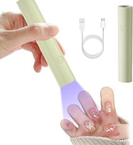 Lampe UV Mini Pour Manucure Et Pédicure - 9 LED - Séchage Rapide Vernis à Ongles - Aléatoire Couleur