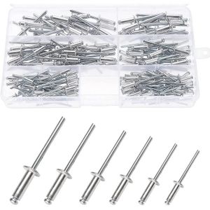 RILLI Lot de 1000 rivets aveugles en aluminium/acier 3,2 x 14,0 mm à tête plate Rivets aveugles rainurés Rivets GOEBEL® RILLI Lot de 1000 rivets aveugles en aluminium/acier 3,2 x 14,0 mm à tête plate Rivets aveugles rainurés Rivets GOEBEL®
