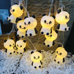 VEILLEUSE BÉBÉ Guirlande Lumineuse Panda - Décoration de Veilleuse - Alimentée par Batterie