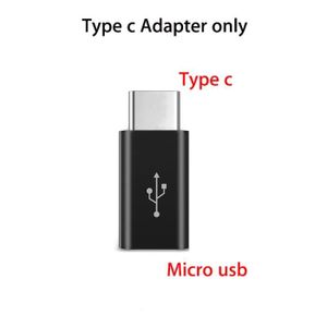 CÂBLE TÉLÉPHONE Taille Adapter only - Câble USB type-c Long de pou