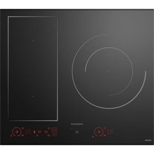 Plaque de cuisson électrique posable 1500w - 1 foyer - noire
