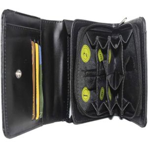 Porte-monnaie Bandoulière Enfant - Triple Compartiment Pour Monnaie, Cartes Et Clés
