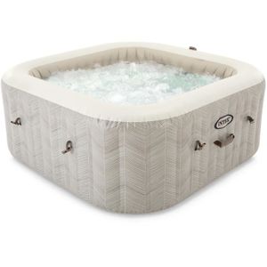 SPA COMPLET - KIT SPA Spa gonflable INTEX - Chevron - 196 x 196 x 71 cm 
