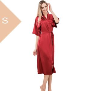 Peignoir femme rouge Cdiscount