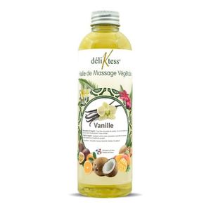 Huile De Massage Chauffante Eros - Parfum Vanille - 100 Ml - Gel Relaxant Pour Le Corps