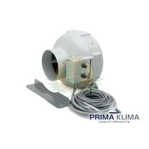 Extracteur air Prima Klima 125 mm 400 m³/h thermostat + variateur