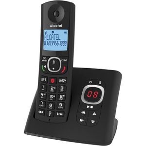 Téléphone fixe Alcatel F530 Voice noir - Téléphone sans fil répon