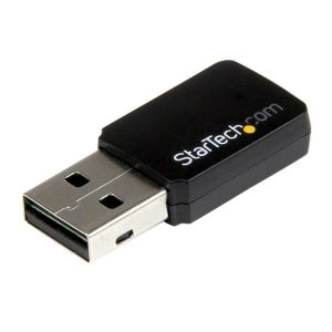 CLE WIFI - 3G StarTech.com Mini adaptateur USB 2.0 réseau sans fil AC600 double bande - Clé USB WiFi 802.11ac 1T1R.