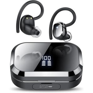 CASQUE - ÉCOUTEURS Ecouteurs Bluetooth 5.3 Sans Fil Sport, 120H De Le