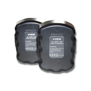 BATTERIE MACHINE OUTIL Batterie Ni-Mh 12V pour Bosch GSR 12-1, Exact 8, E