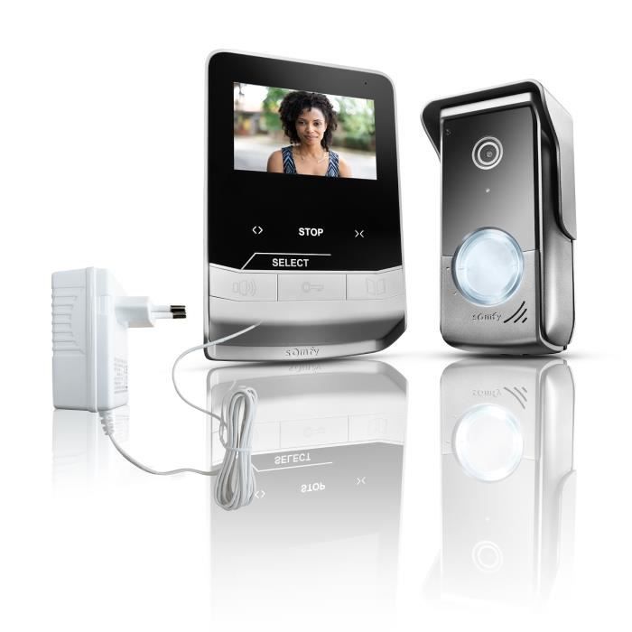 Prosidium Sonnette sans Fil avec Caméra FHD1080P, Visiophone WiFi  Intérieur avec Carillon, Batteries Rechargeables, Objet Connecté  Compatible Alexa et Google…