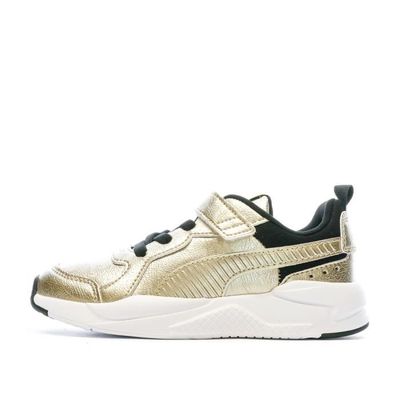Basket fille doré best sale