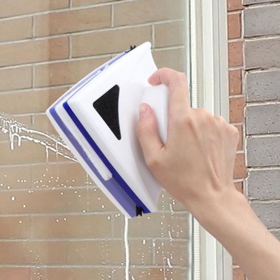 Outil à la maison nettoyage surface d'essuie-glace nettoyeur brosse vitre magnétique à double face_BOB