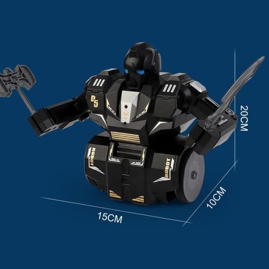 Jouets robots Robot télécommandé 2.4G jouets robot RC avec cadeau d