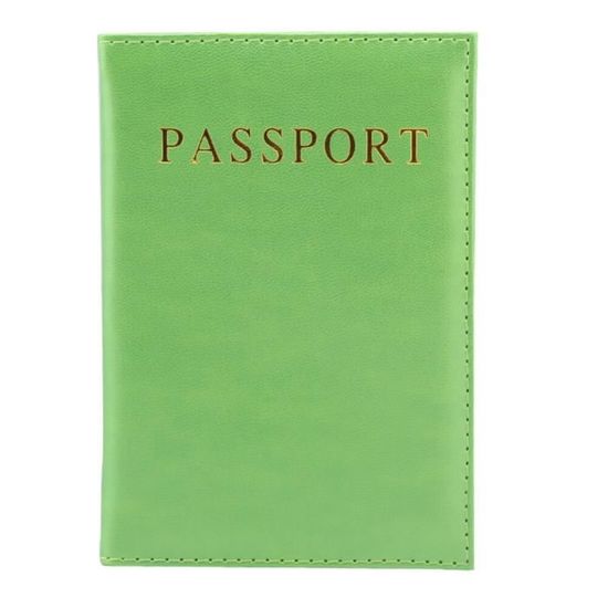 Greyoe étui de passeport, organiseur de passeport en cuir synthétique