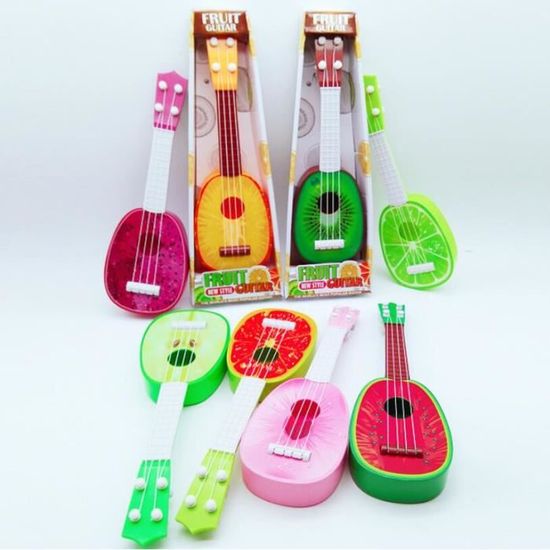 Mini Guitare Ukulélé Pour Enfant – Instrument De Musique éducatif 45 Cm, 4 Cordes, Plastique Et Nylon, éveil Musical Dès 3 Ans