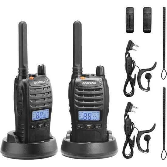 Retevis NR610 Talkie Walkie Professionnel, PMR446 Radio Talkie Walkie