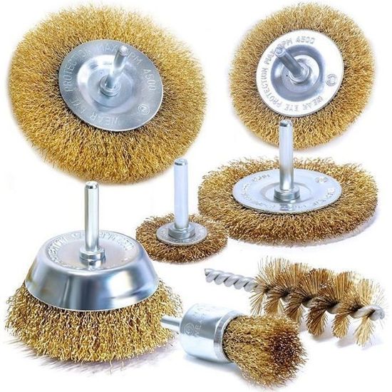 Brosses Circulaires en Laiton