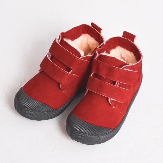Bottes De Neige Enfant Chaussure Hiver Garçons Anti-dérapant Botte De Neige  En Coton Pour Enfants Bottes Fourrees Enfant Kaki - Cdiscount Chaussures