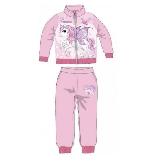 Jogging fille rose on sale