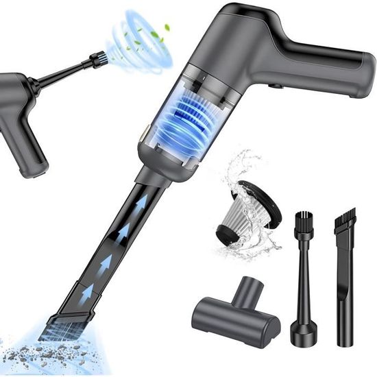 Souffleur D'air Comprimé Sans Fil 60 000 Tr/min – Pistolet électrique DD, Nettoyant Poussière, Neuf