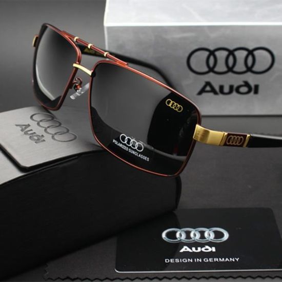 Audi Lunettes de soleil Polariseur mode homme Lunettes de soleil